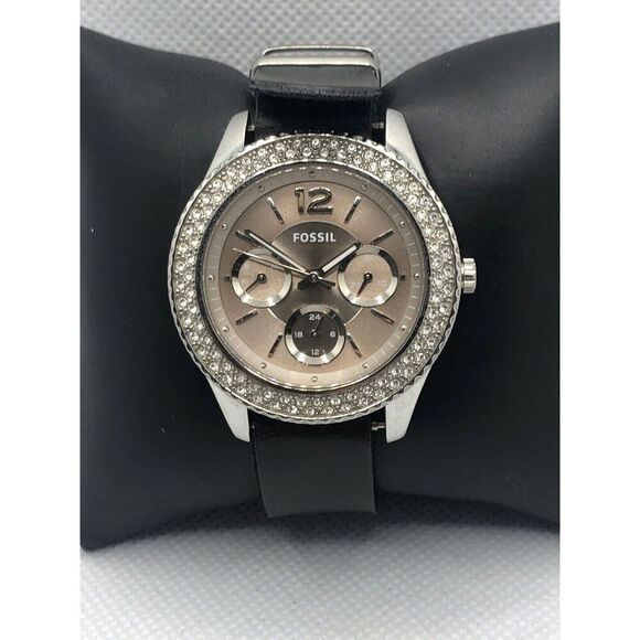 Fossil ES3733 Womens Analog Beige Dial Quartz Wrist Watch With Custom Band LP259 - Picture 1 of 9